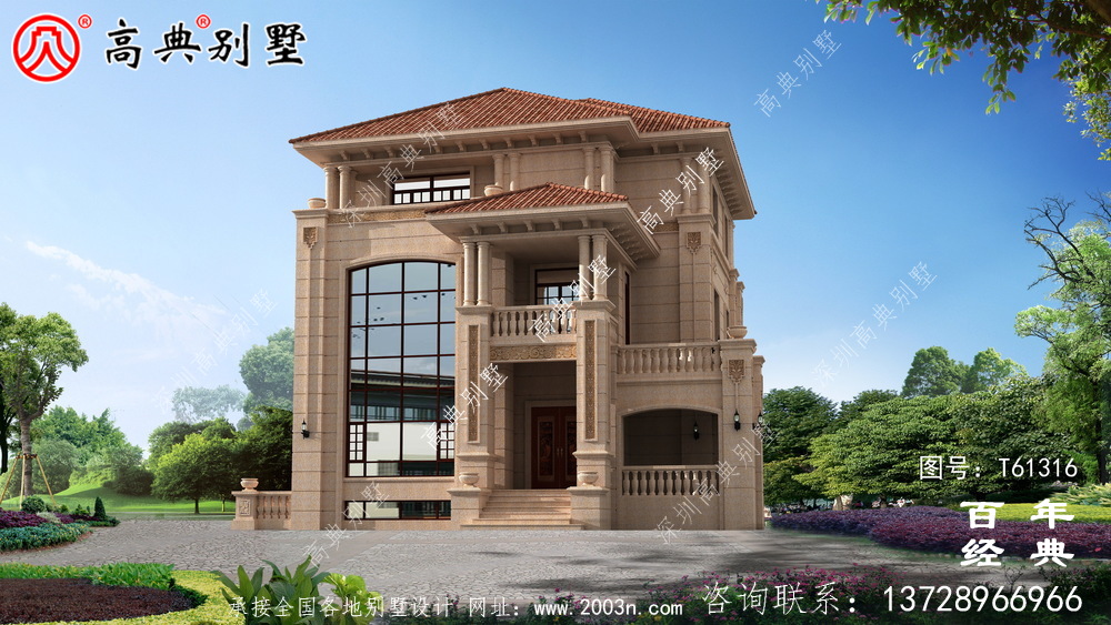 复式古典三层欧式别墅设计图纸_农村三层自建房设计图纸 复式古典三层欧式别墅设计图纸_农村三层自建房设计图纸