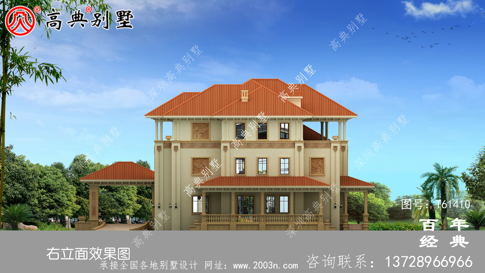 歐式三層豪華別墅設(shè)計全套圖紙_三層別墅設(shè)計圖紙