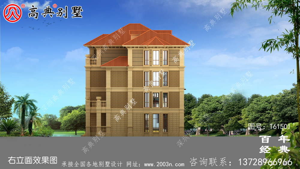 欧式四层复式别墅设计全套图纸_四层别墅设计图纸