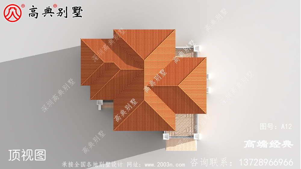 奢华不浮夸的欧式三层别墅设计效果图,带挑空大厅落地窗