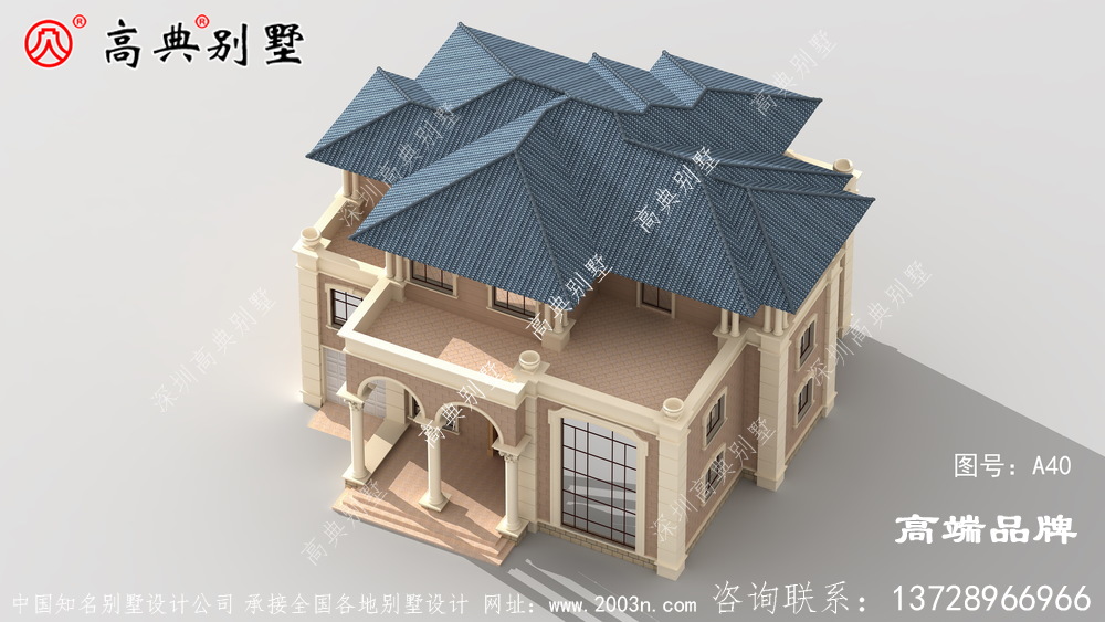 豪华三层别墅设计图,户型经典,高级大气