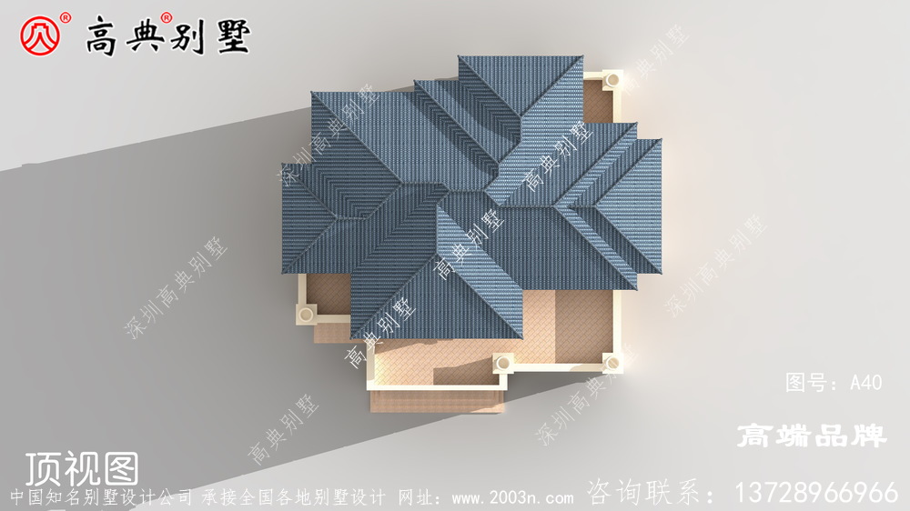 豪华三层别墅设计图,户型经典,高级大气