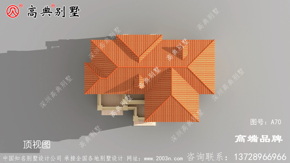 三層現代建別墅設計圖