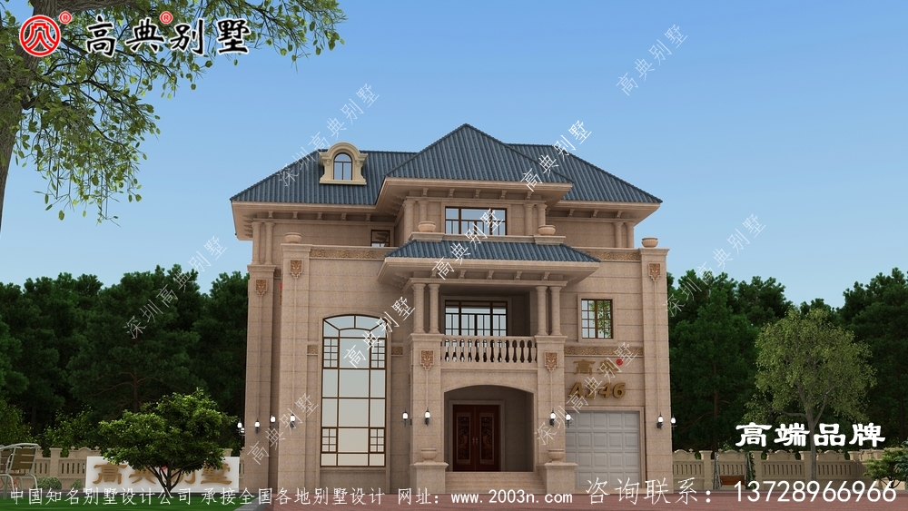 三层简欧农村自建房 三层简欧农村自建房