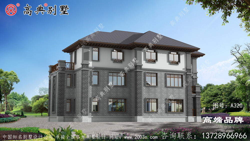 实用三层楼房设计图纸
