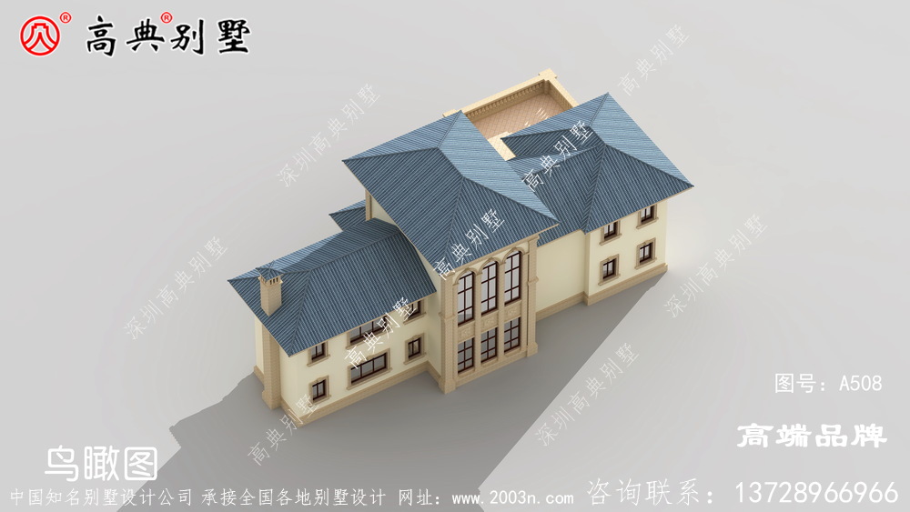 欧式风格二层别墅图片大全