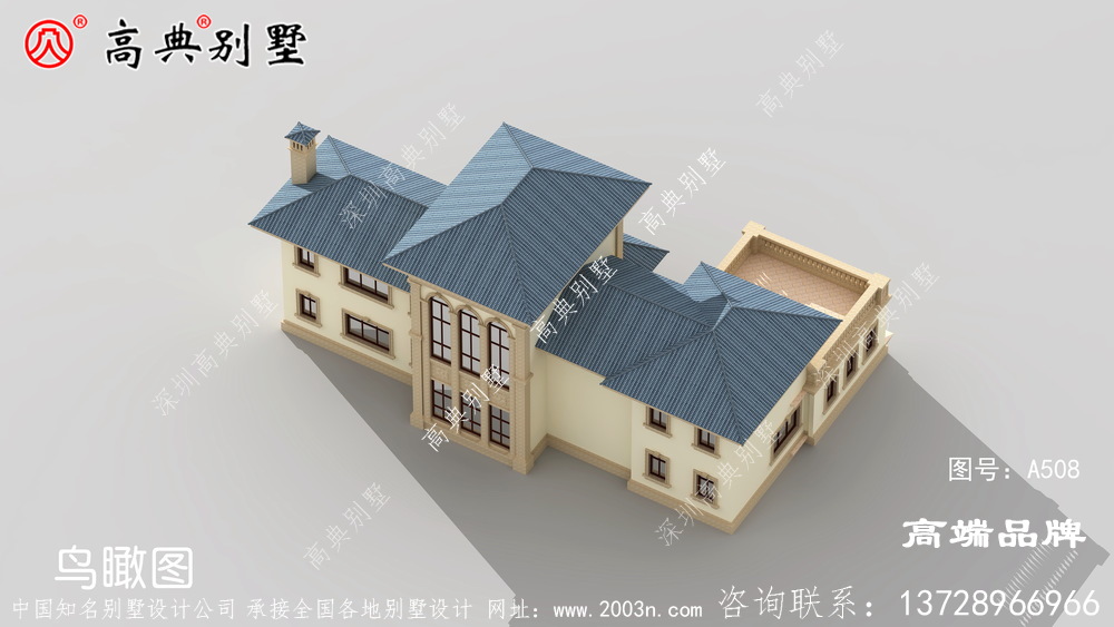欧式风格二层别墅图片大全