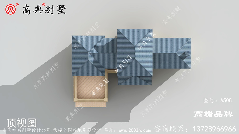 欧式风格二层别墅图片大全