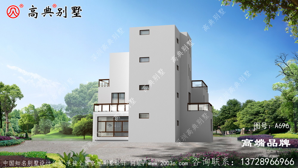 現代風格別墅圖紙