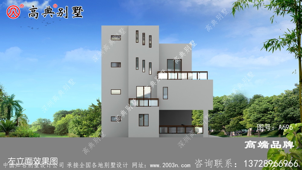 現代風格別墅圖紙