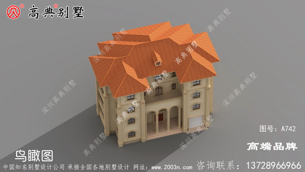 欧式风格别墅图纸设计图