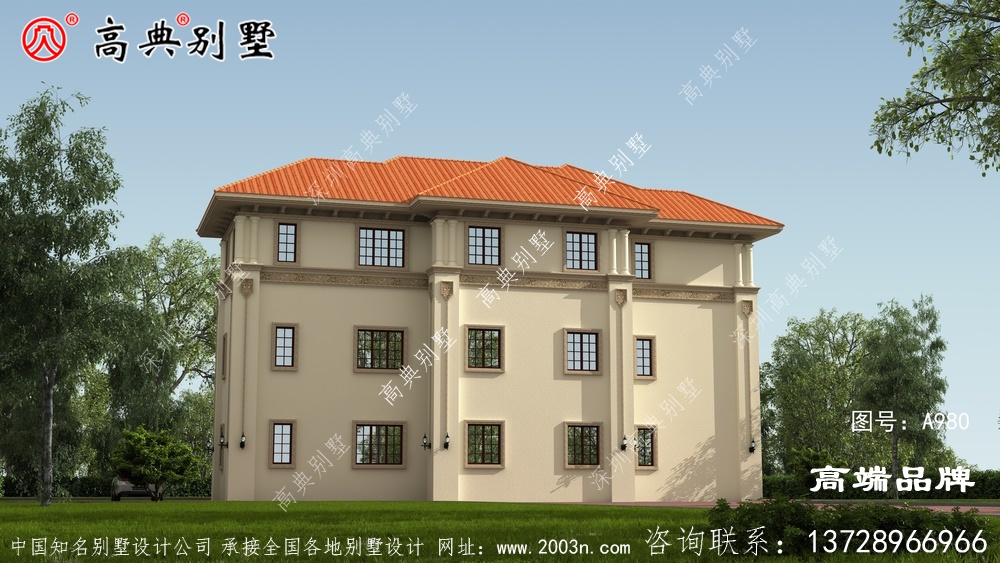 三层别墅图纸设计大全