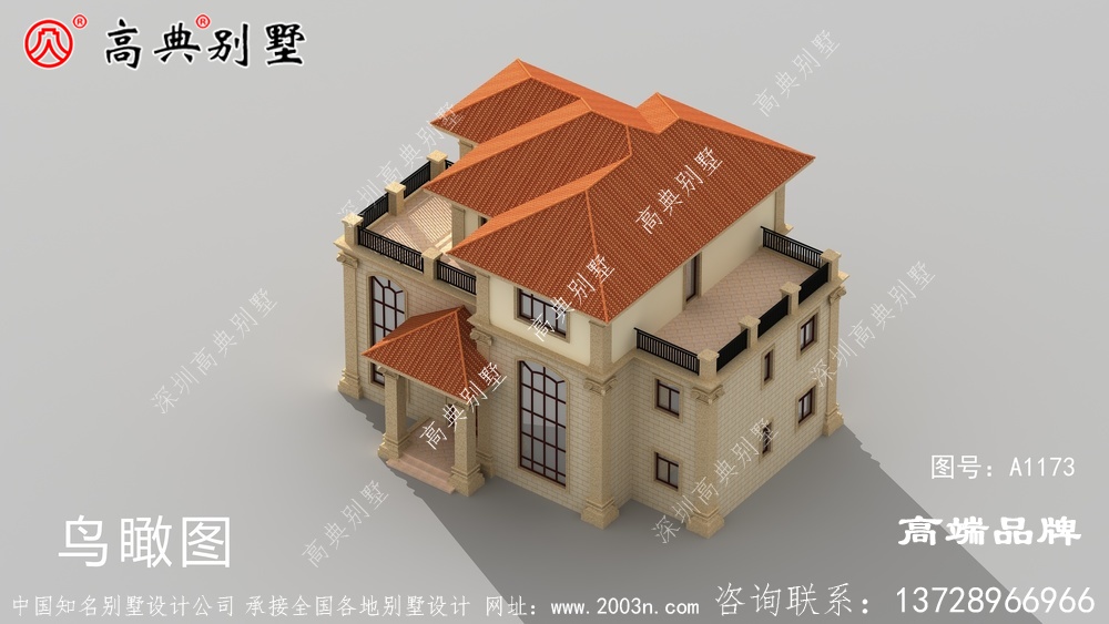 高档别墅设计图纸