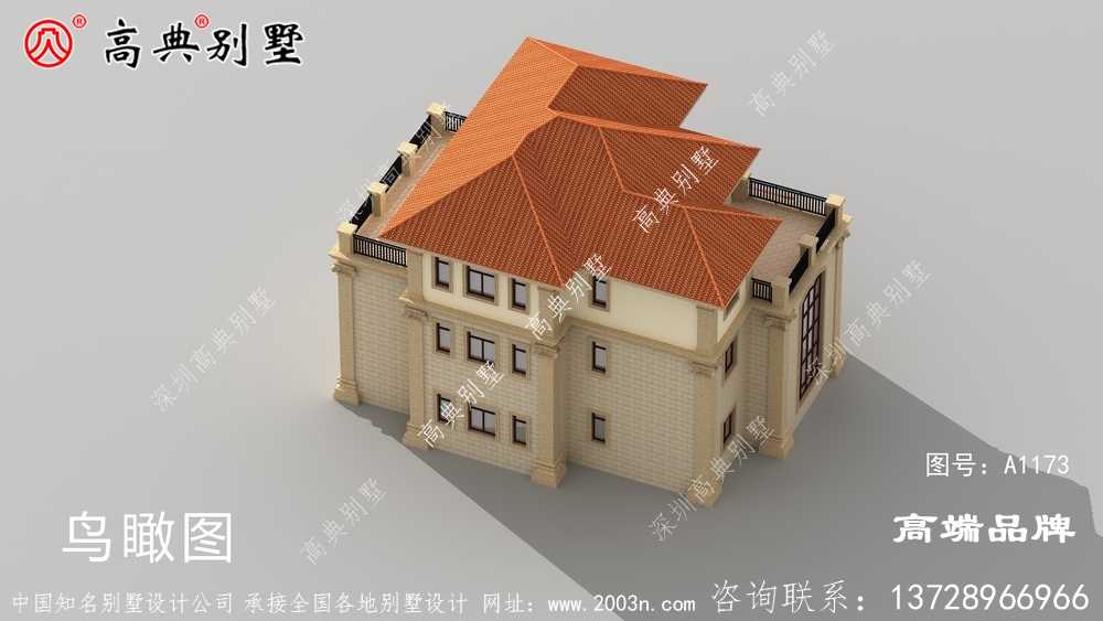 高档别墅设计图纸