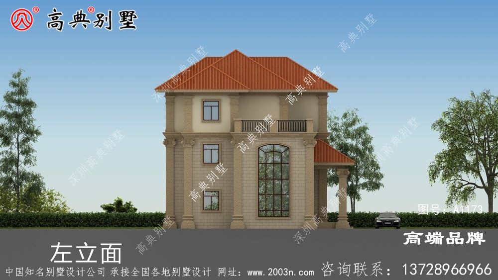 高档别墅设计图纸