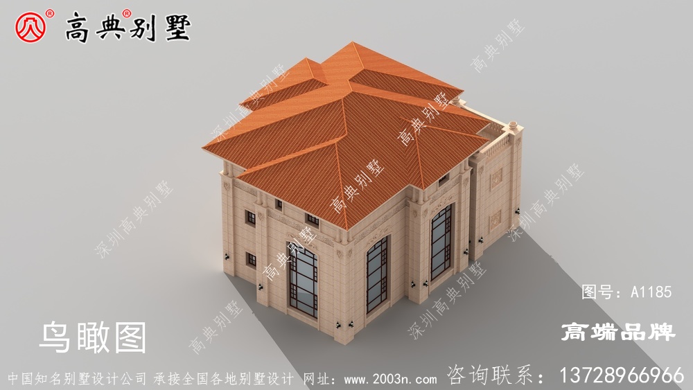 欧式别墅设计图