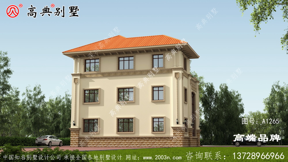 三层别墅楼房设计图纸