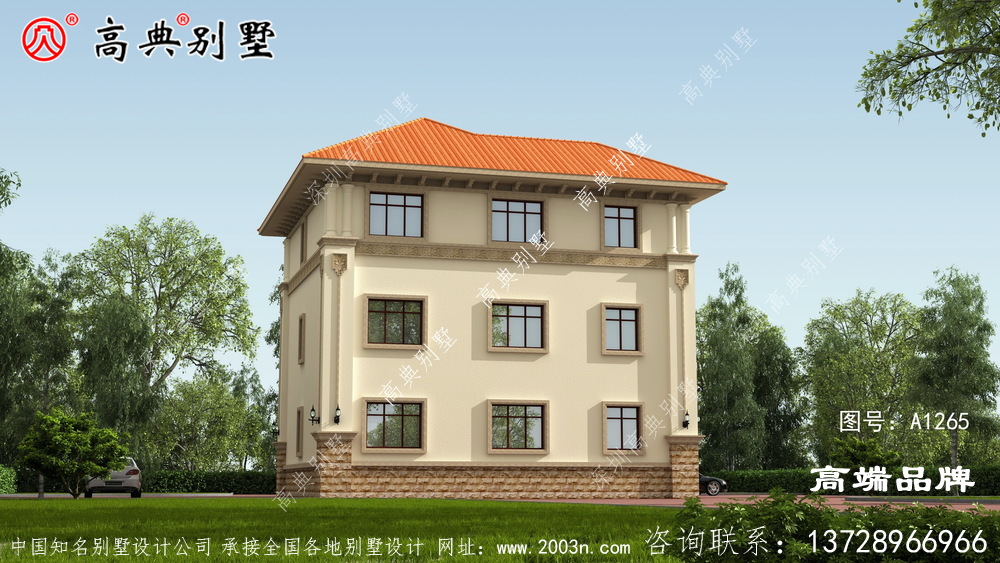 三层别墅楼房设计图纸