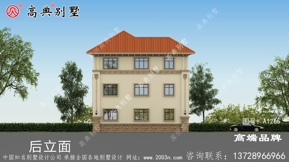 三层别墅楼房设计图纸