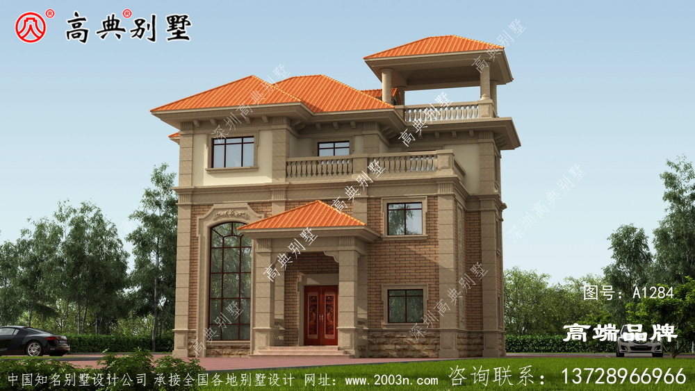 欧式别墅效果图