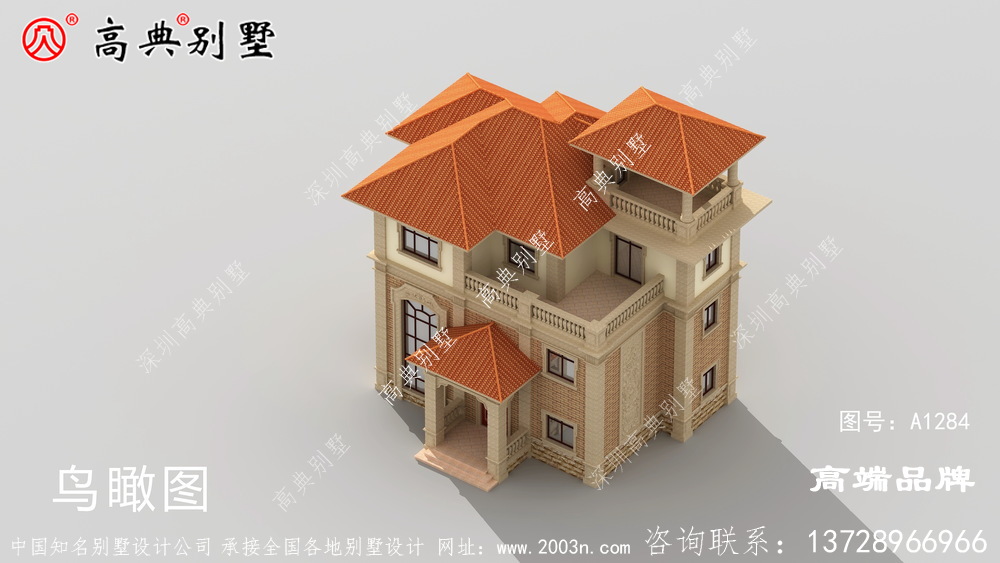 欧式别墅效果图