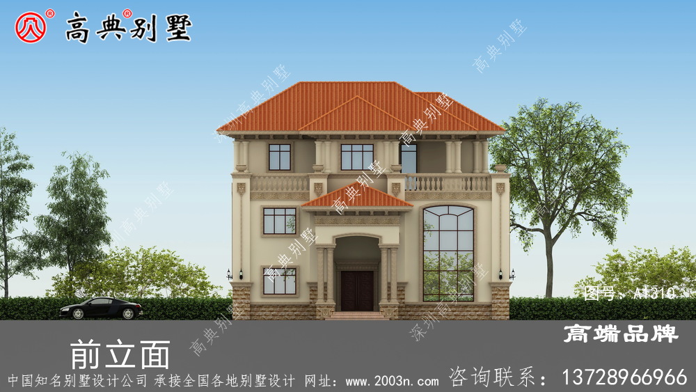 意大利风格农村房子设计图