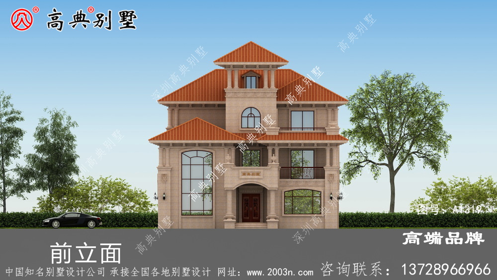 三层农村别墅房子图片