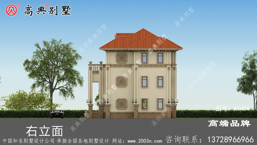 双拼别墅设计图