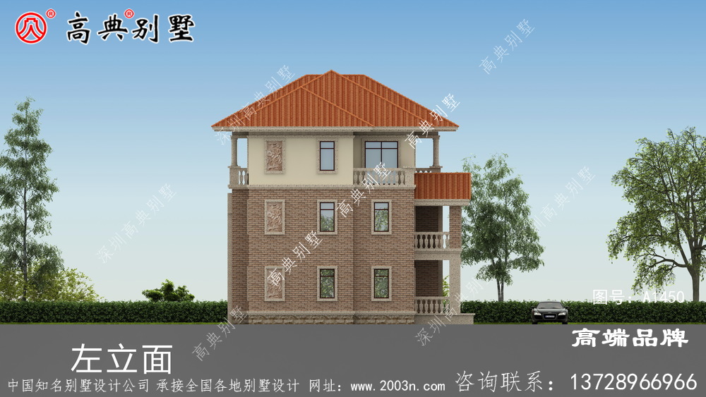 农村欧式别墅设计效果图