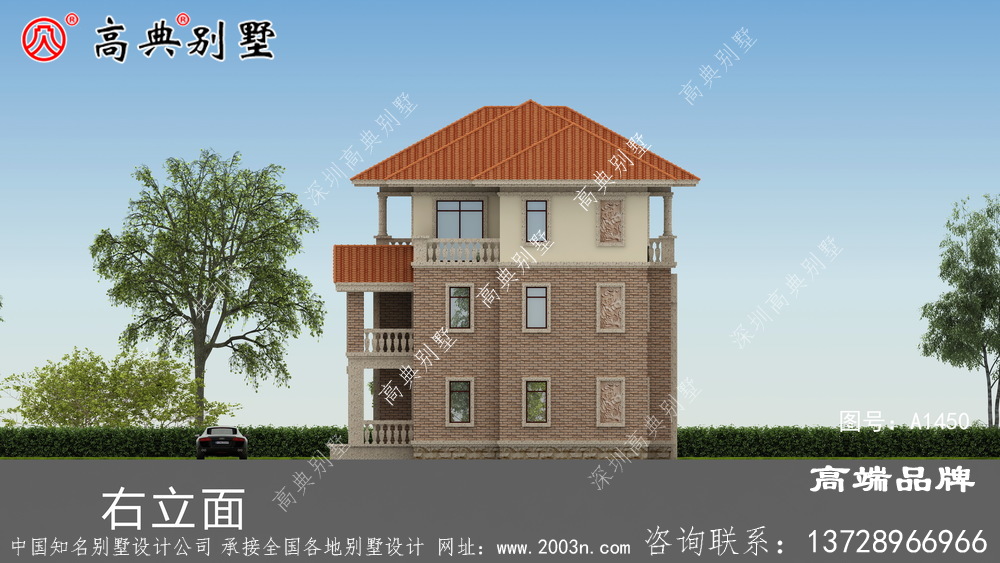 农村欧式别墅设计效果图