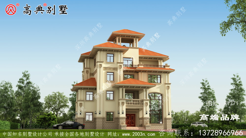 大户型欧式别墅图纸