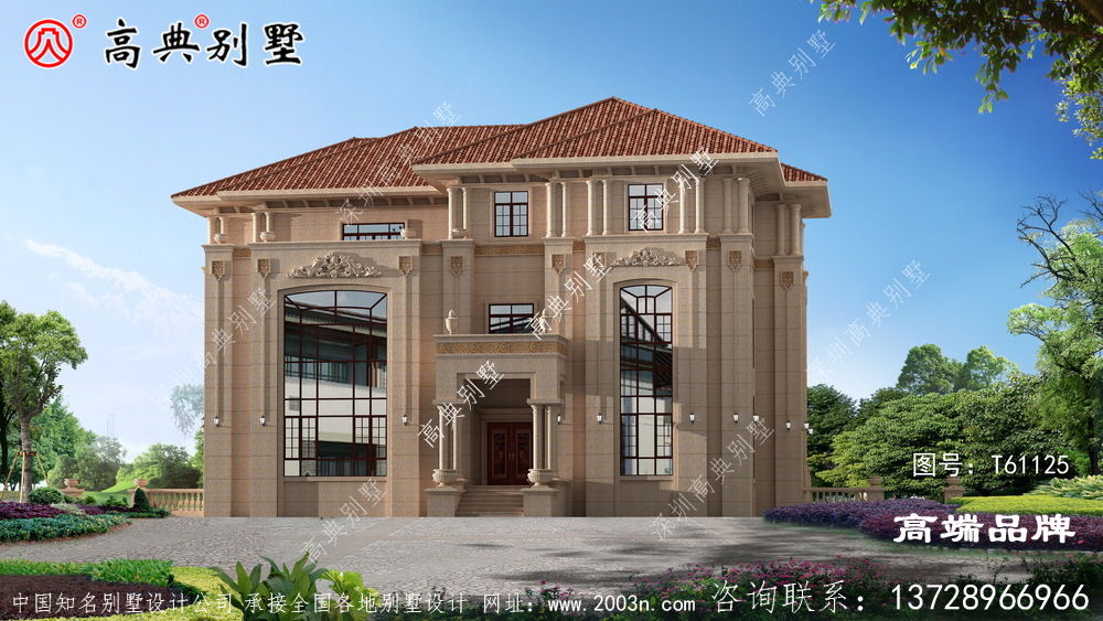 纯石材别墅设计图纸