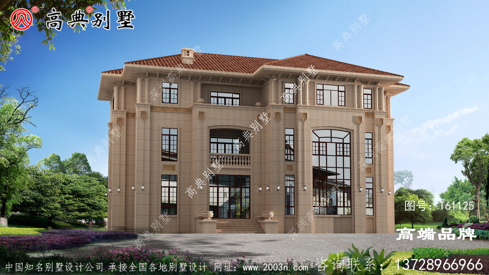 纯石材别墅设计图纸