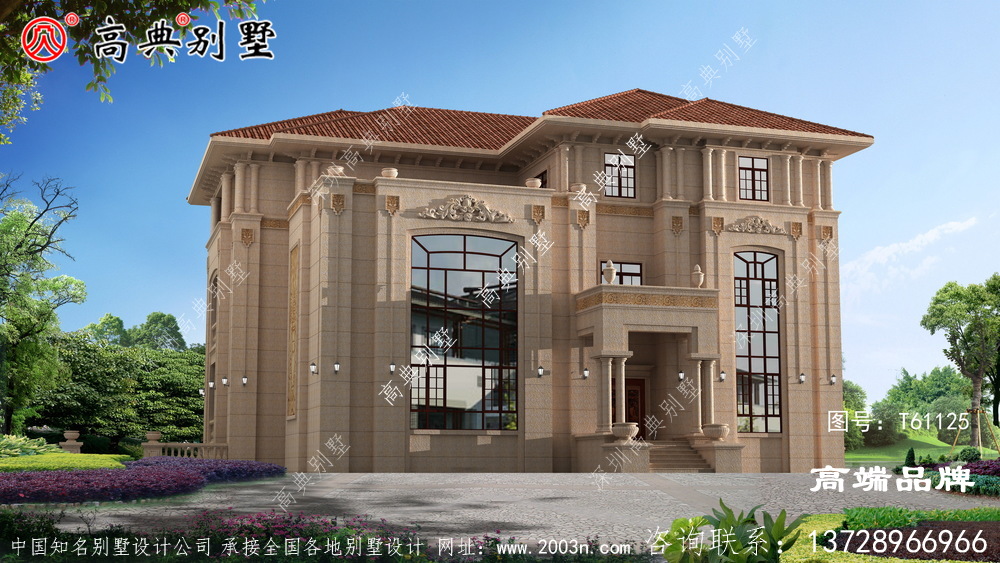 纯石材别墅设计图纸