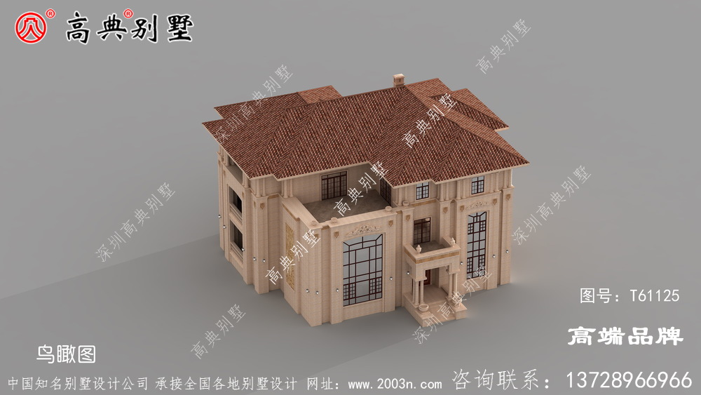 纯石材别墅设计图纸