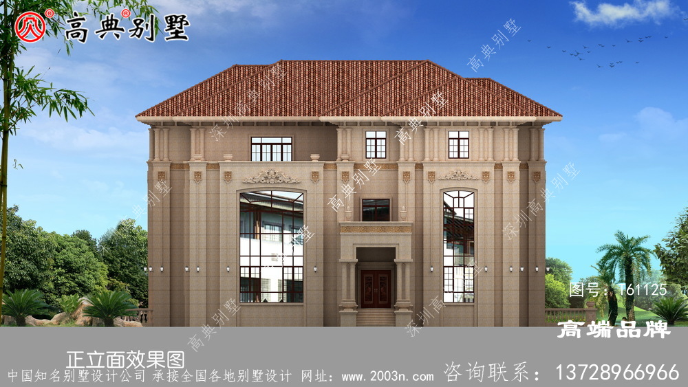 纯石材别墅设计图纸