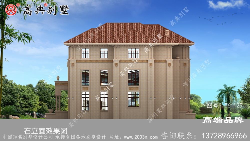 纯石材别墅设计图纸