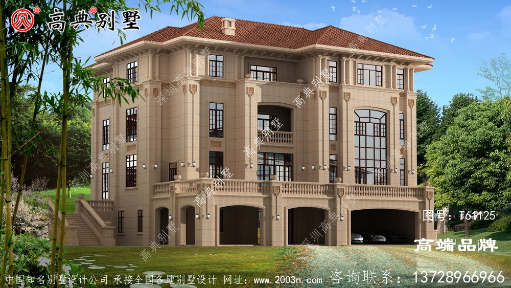 纯石材别墅设计图纸