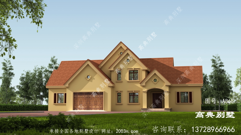 乡村单层小型别墅自建房设计图 乡村单层小型别墅自建房设计图