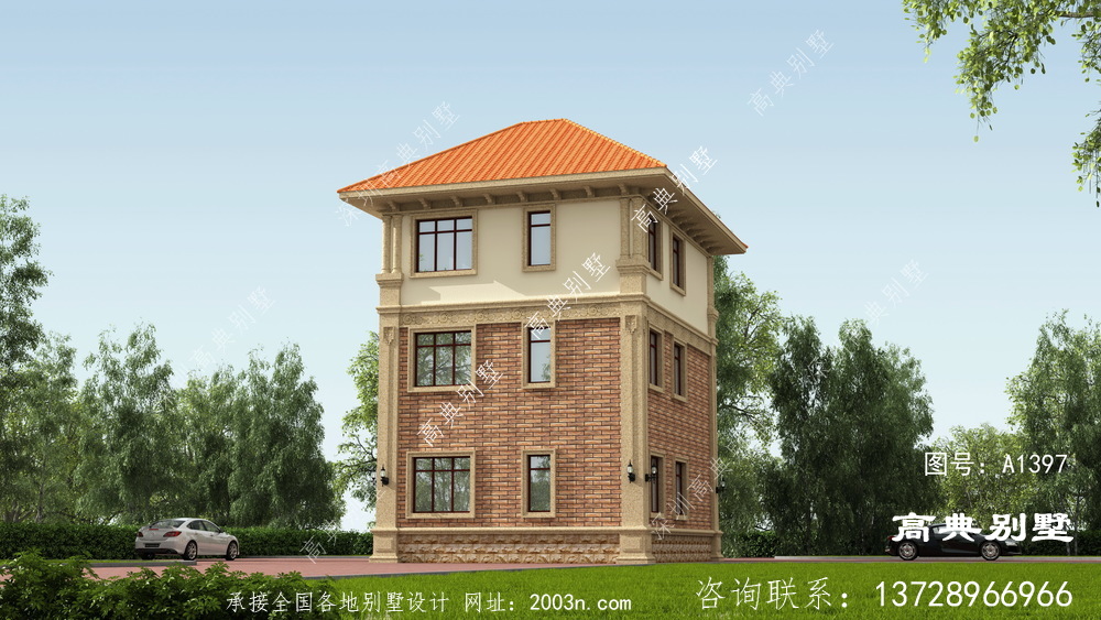 一款经典别墅,外观和布局都深得人心