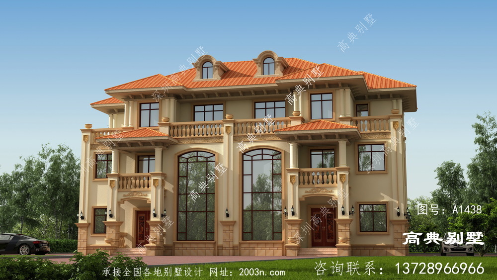 欧式双拼别墅怎么选?农村自建别墅强烈推荐