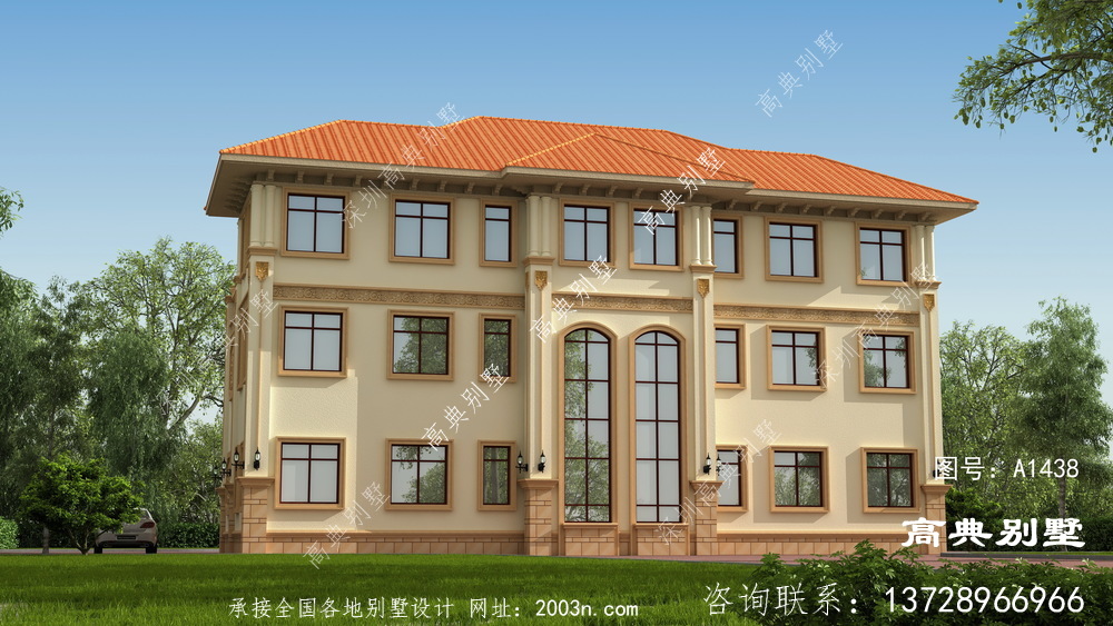 欧式双拼别墅怎么选?农村自建别墅强烈推荐
