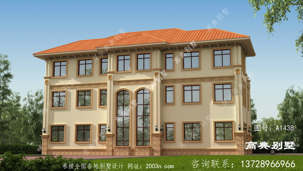 欧式双拼别墅怎么选?农村自建别墅强烈推荐