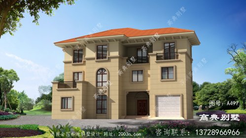 自营住宅别墅工程设计图