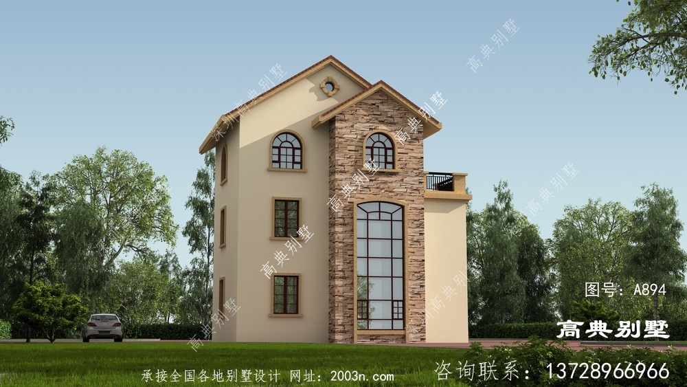 你要想建一棟讓人一眼驚艷的小別墅建筑?