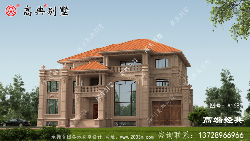 三层自建楼房设计户型图，简约而不简单