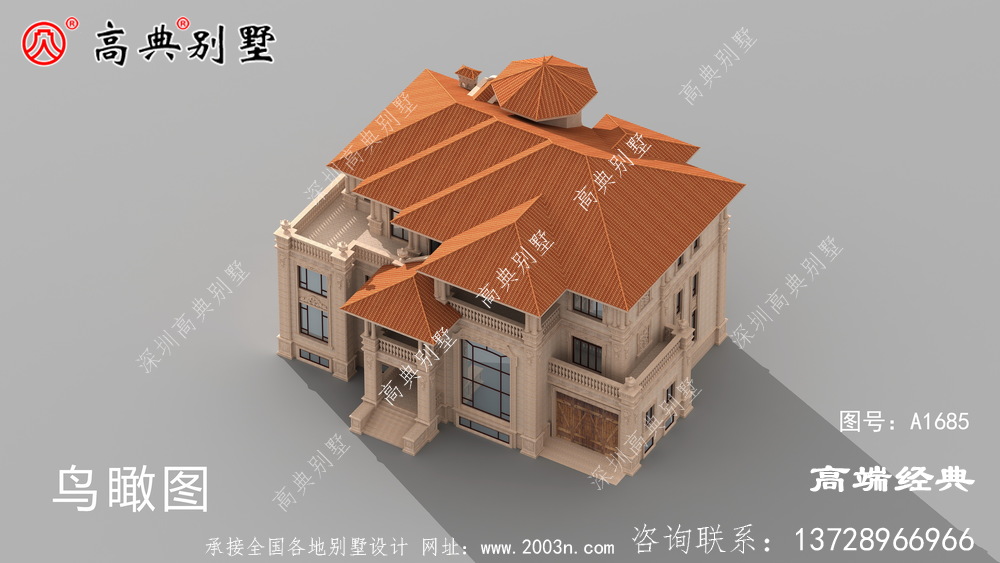 三层自建楼房设计户型图，简约而不简单