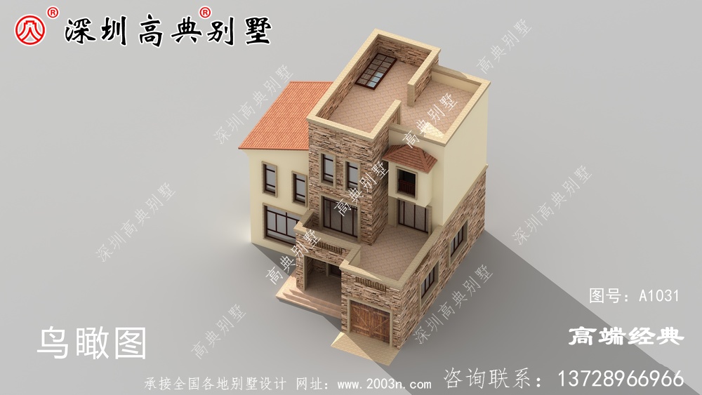 欧式别墅设计图,满满的华丽丽豪宅既视感