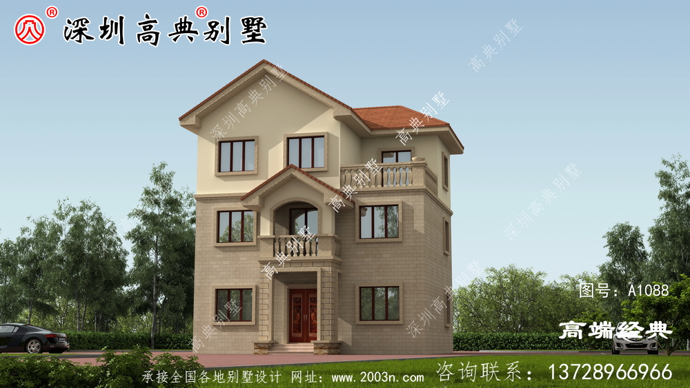97平自建房设计图纸,农村自建房推荐,喜欢就收藏吧