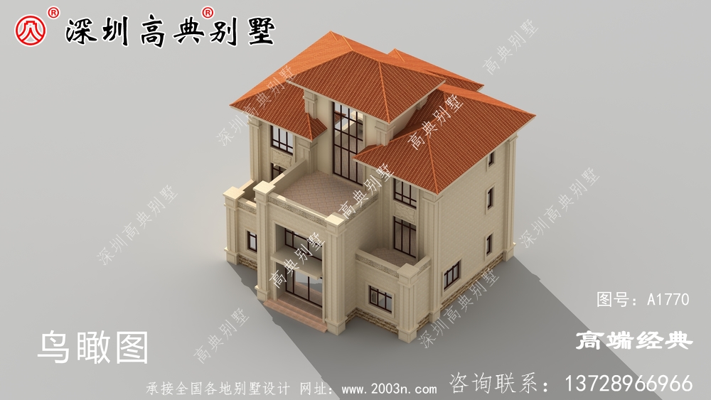 乡村三层楼的设计图,简约大气,不会让你失望。